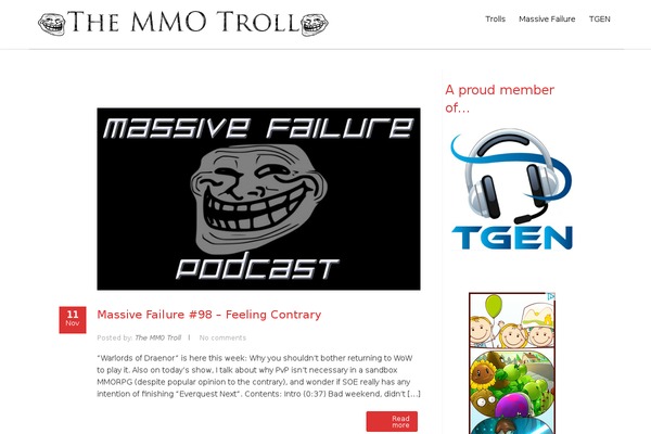 Hathor theme site design template sample