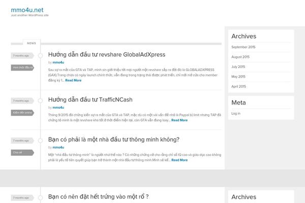 Smartline Lite theme site design template sample