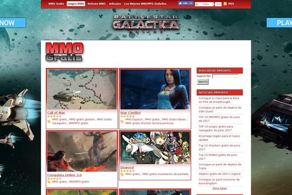 mmogratis.com site used Snapshot-responsive