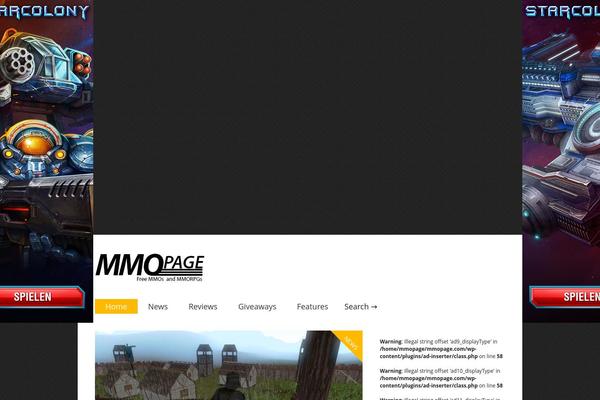 Site using Ad Inserter plugin