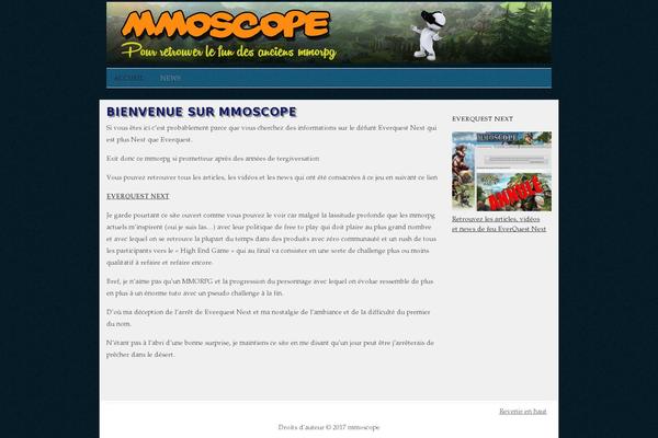mmoscope.com site used Headway