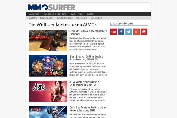 Mh theme site design template sample