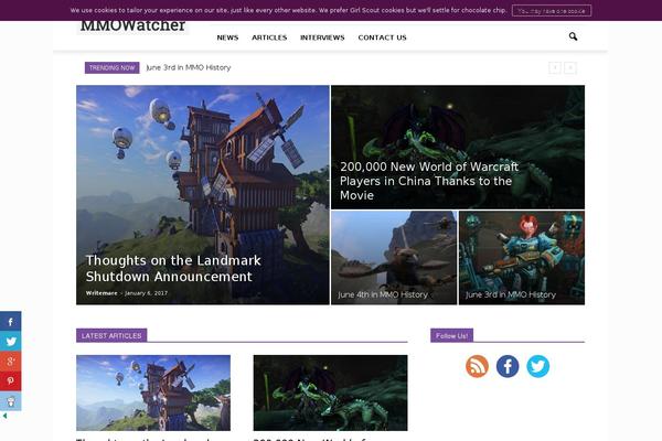 Site using Custom Share Buttons with Floating Sidebar plugin