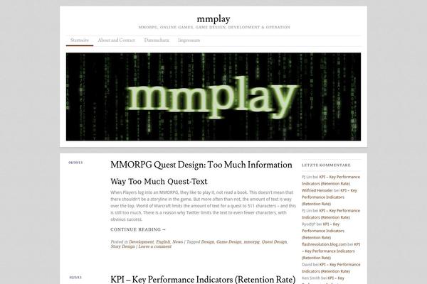 Skirmish theme site design template sample