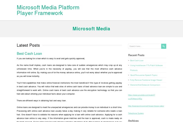 RestImpo theme site design template sample