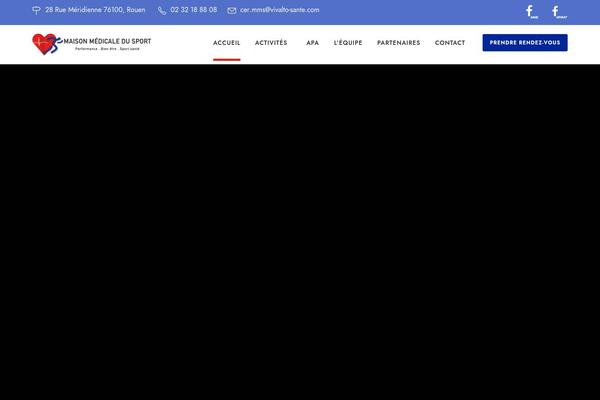 Mediz theme site design template sample