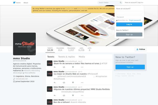 Site using CookiesControl (Spanish legislation) plugin
