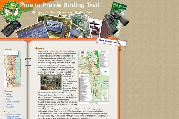 mnbirdtrail.com site used Travelling-logbook