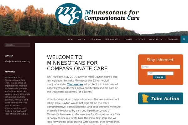 Twentyfourteen Child theme site design template sample