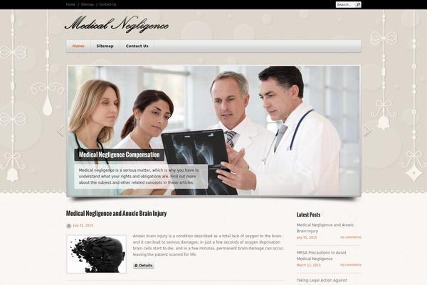 Cardamon theme site design template sample