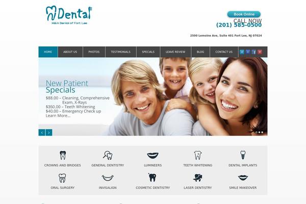 Wpex Pytheas theme site design template sample