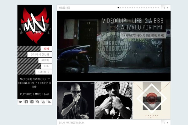 mngang.com site used Showycase
