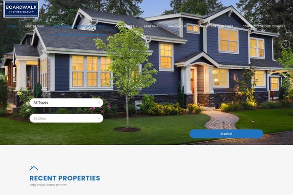 Site using Essential-real-estate plugin