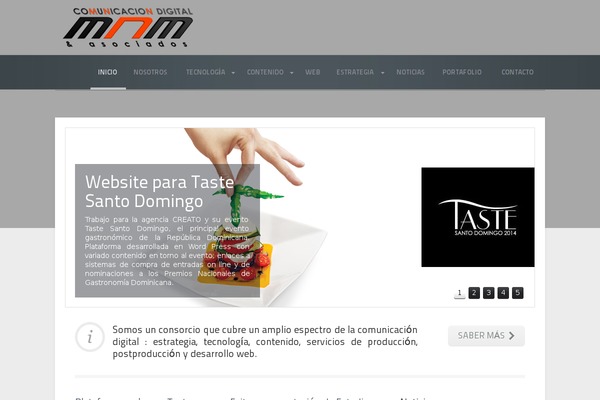 mnm theme websites examples