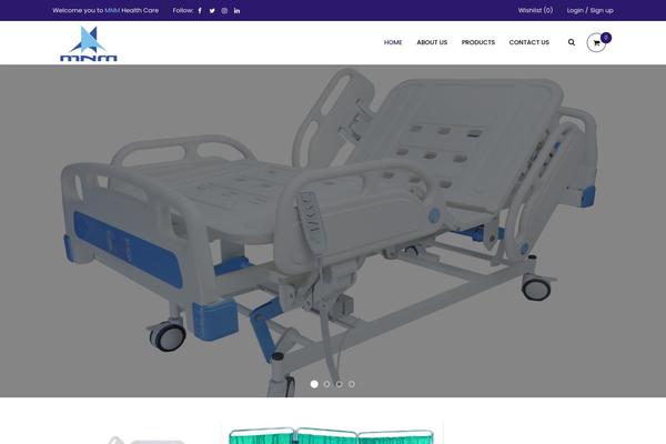 Site using Themesky plugin