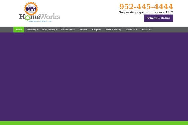 Site using Testimonials-showcase plugin