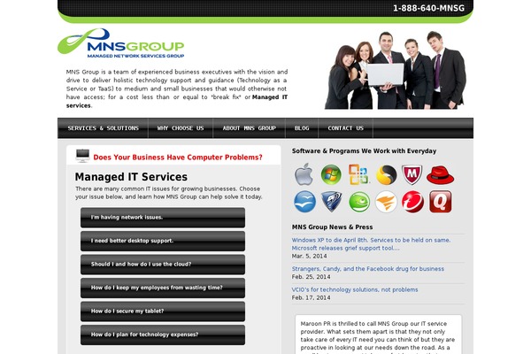Fusion theme site design template sample