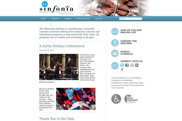 Site using BU Slideshow plugin