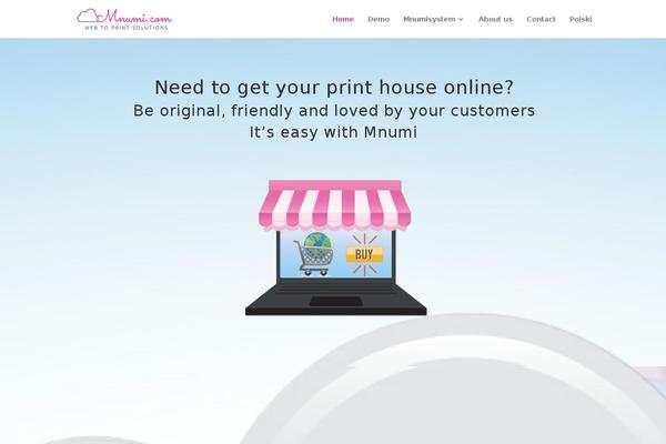 Divi2 theme site design template sample