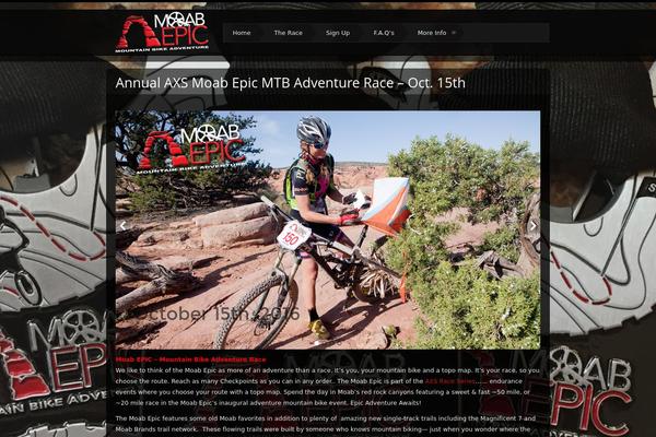 Storm theme site design template sample