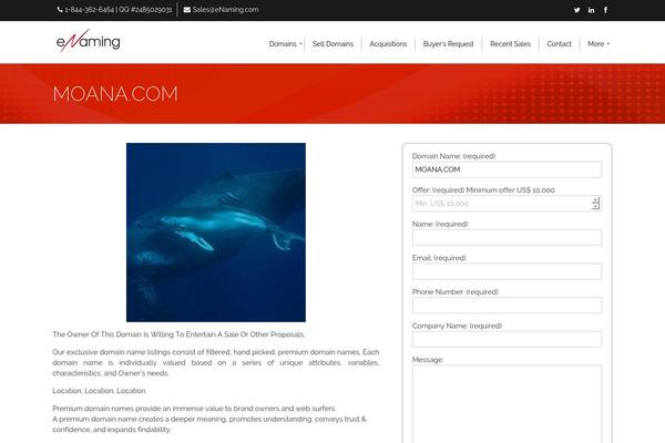 Site using Domain-inventory plugin