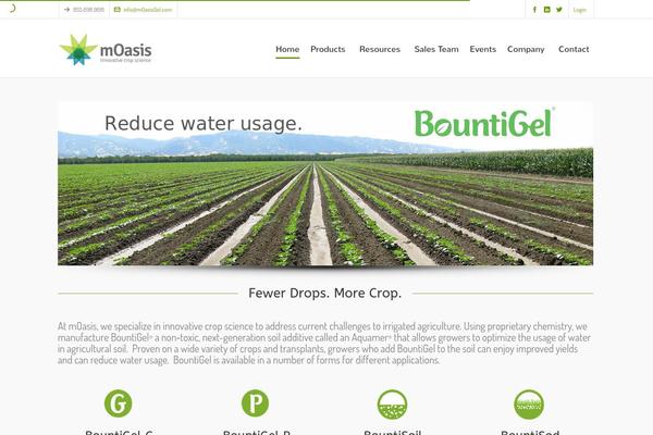 Highend theme site design template sample