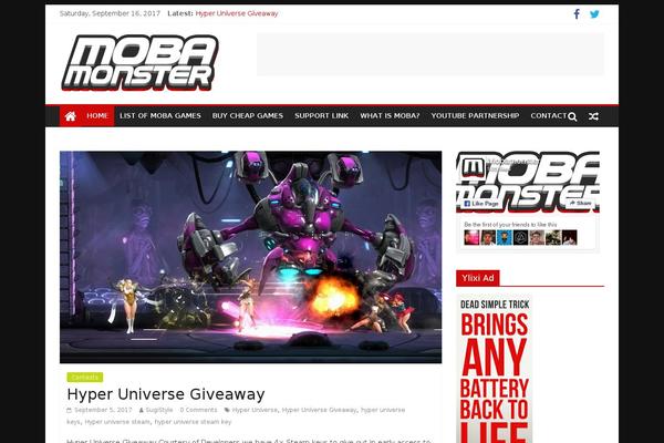 Site using Live Stream Badger plugin