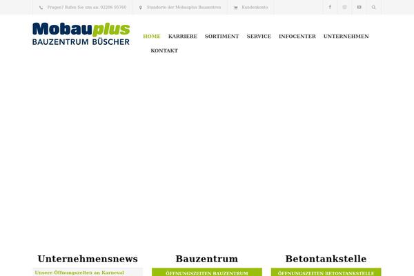 Renovate-child theme site design template sample
