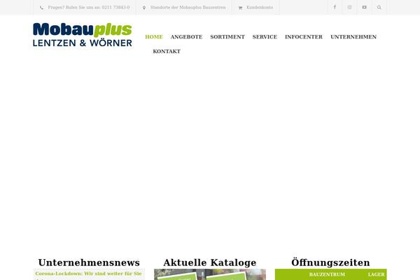 Renovate-child theme site design template sample
