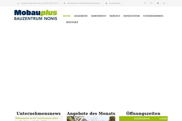 Renovate-child theme site design template sample