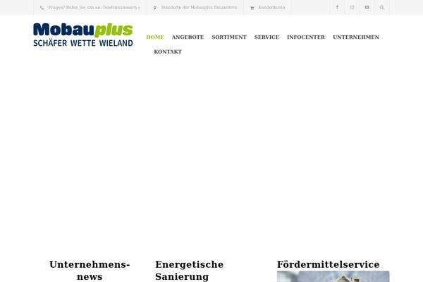 Renovate-child theme site design template sample