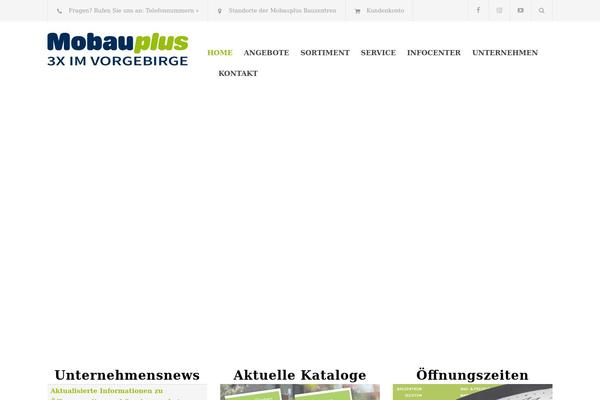 Renovate-child theme site design template sample