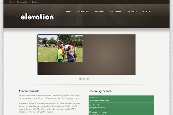 Site using Event Calendar plugin