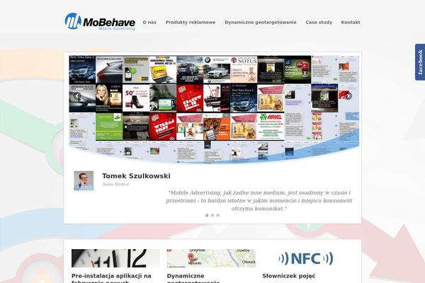 Cascadia theme site design template sample