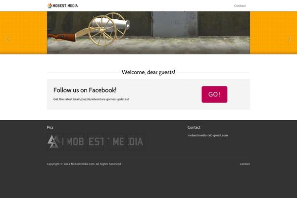 Grizzly theme site design template sample