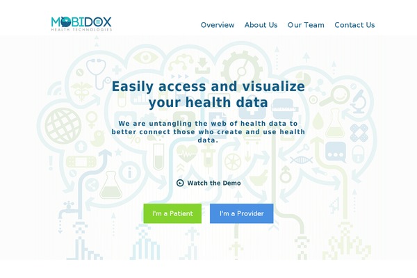 mobidox.co site used Imprezza3.4