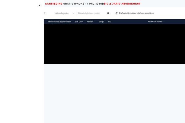 mobieletelefoons.net site used GoStore