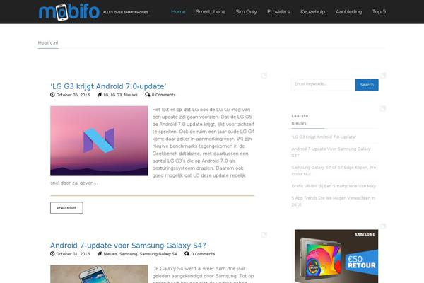 Fold theme site design template sample