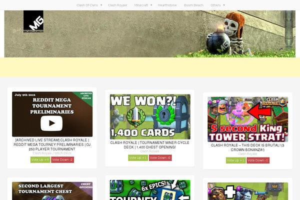 Site using Thumbs Rating plugin