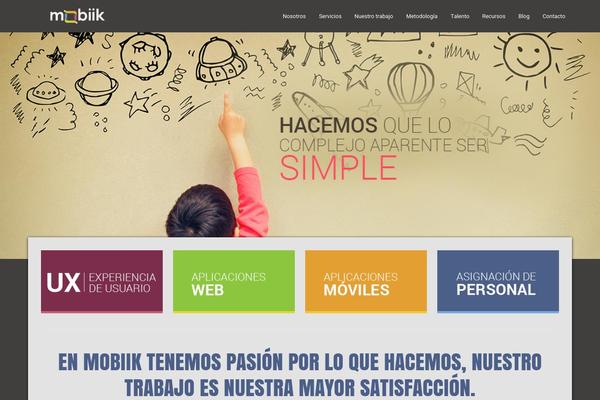 Passage theme site design template sample