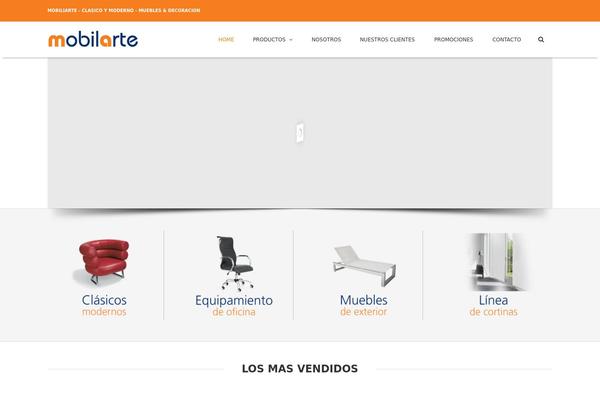Flatize theme site design template sample