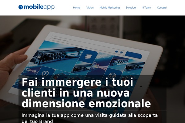 Scrollin theme site design template sample