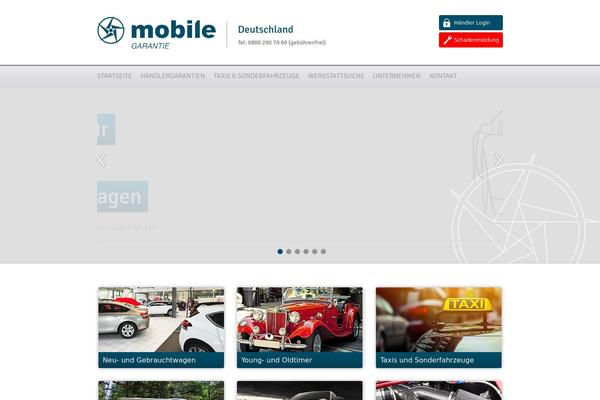 Mg theme site design template sample