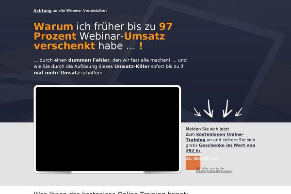 Site using Thrive Leads plugin