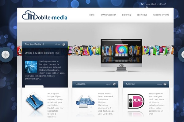 mobile-media.nl site used Location