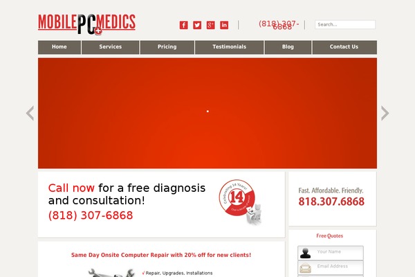 Wp_spectrum theme site design template sample