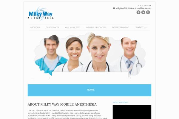 Medicare theme site design template sample