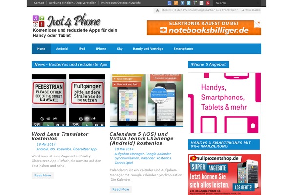 mobileapp24.de site used Megazine_v1-05