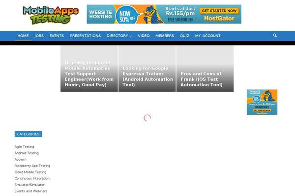 Site using Circle Image Slider With Lightbox plugin