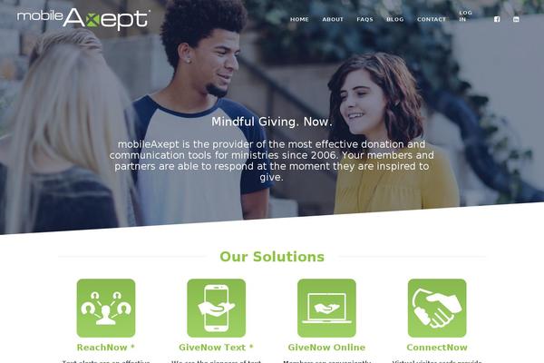 mobileaxept.com site used Mobileaxept-child